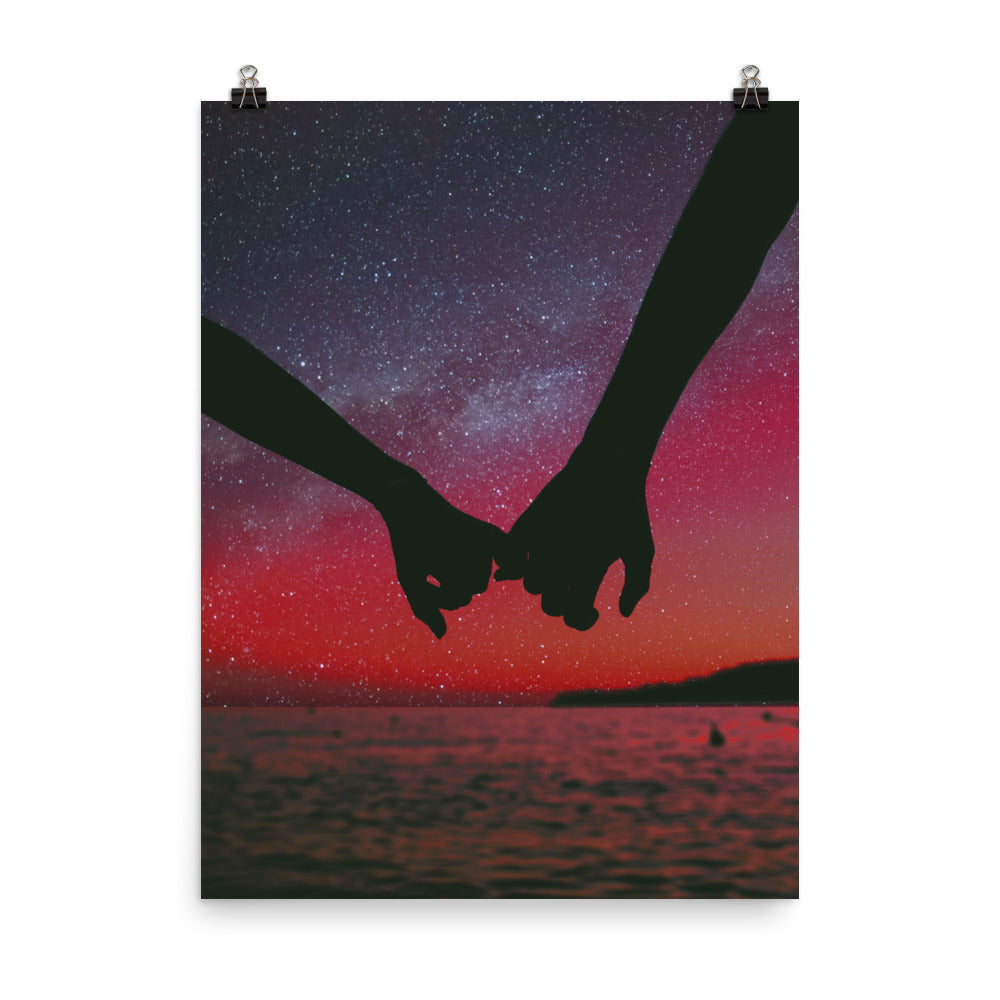 Starry Sunset Poster Print