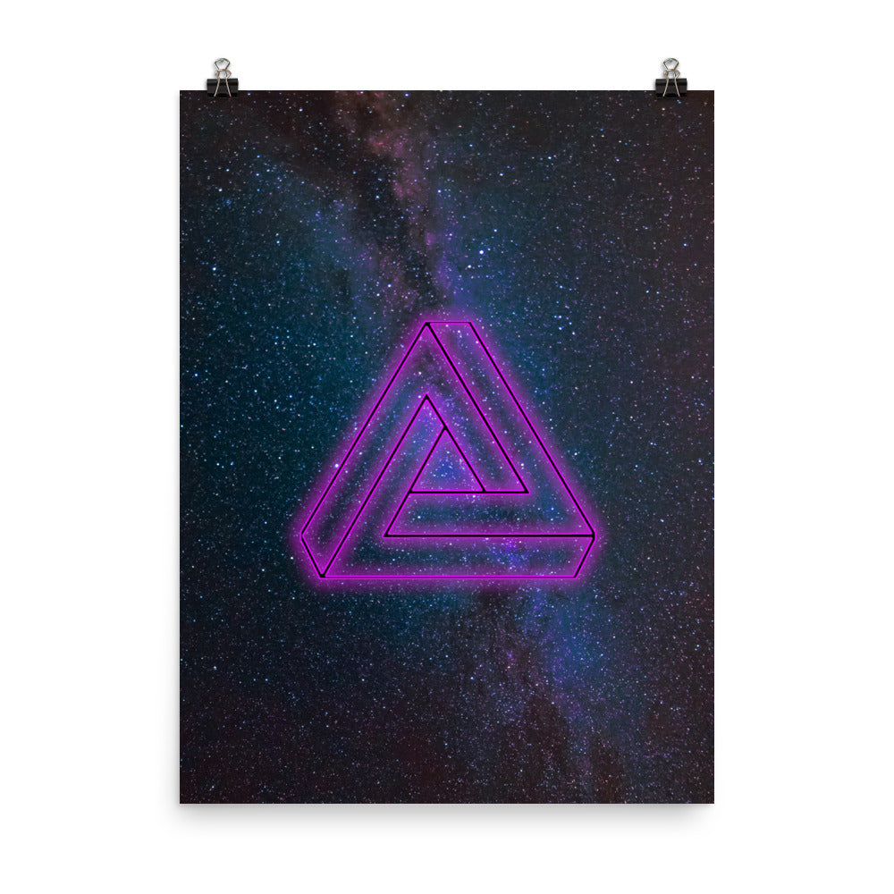 Impossible Triangle Poster Print