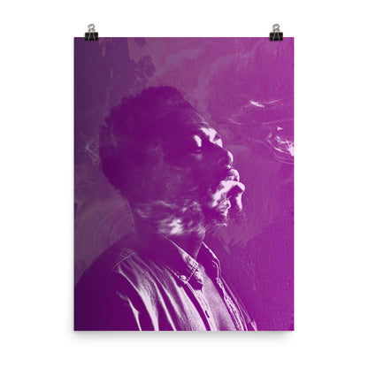 Smokin' Man Poster Print