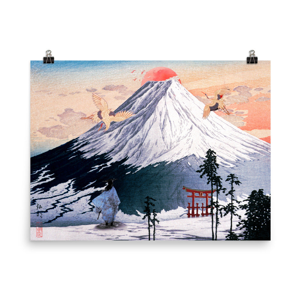 The Great Mountain Top Poster Print