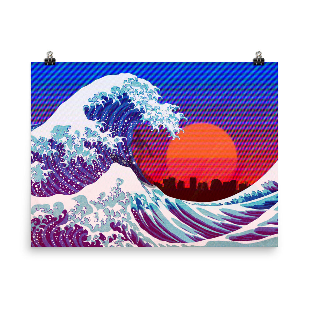Great Wave Poster Print