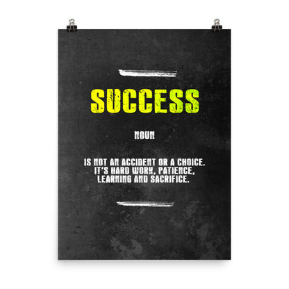 Success Definition Poster Print