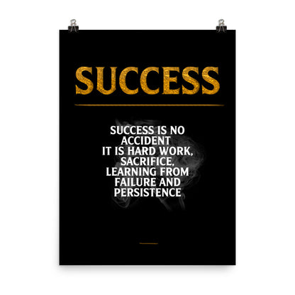 Success Motivational Poster Print