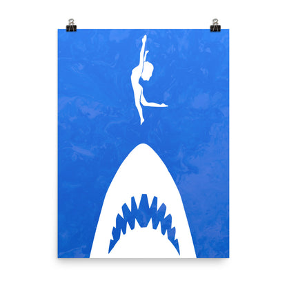 J A W S Poster Print