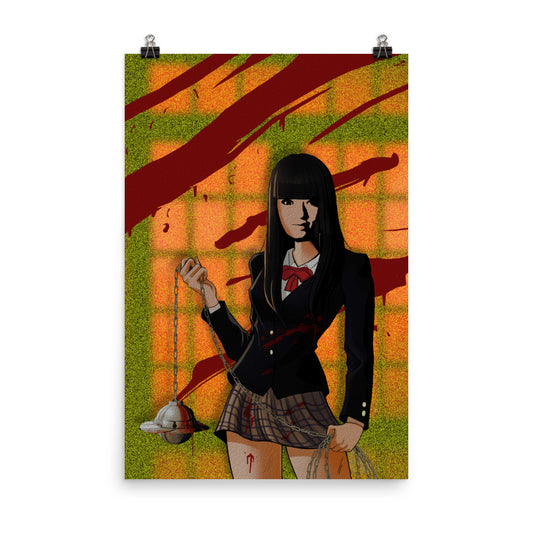 Gogo Yaburi Kill Bill poster print 