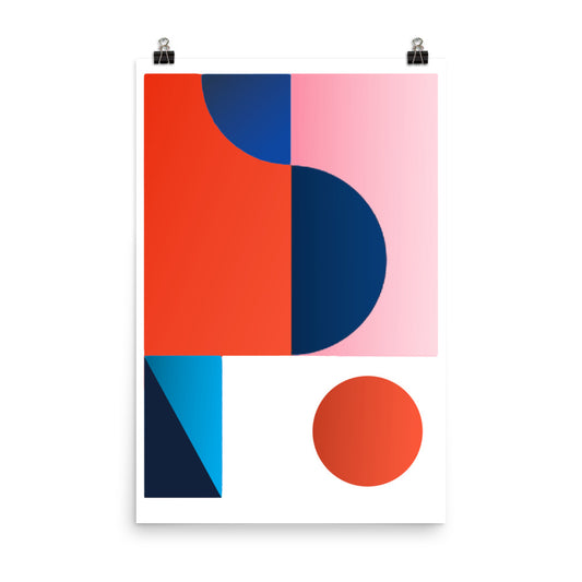 Bauhaus Movement #1 Poster Print