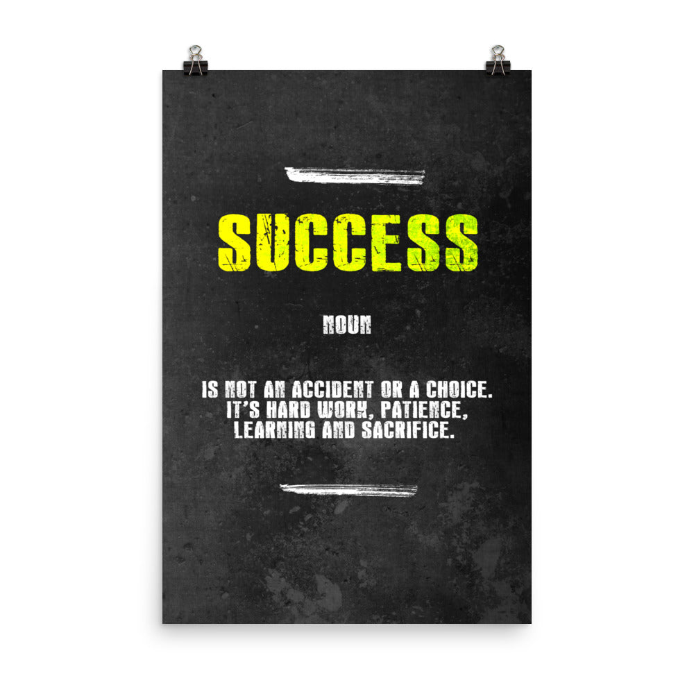 Success Definition Poster Print