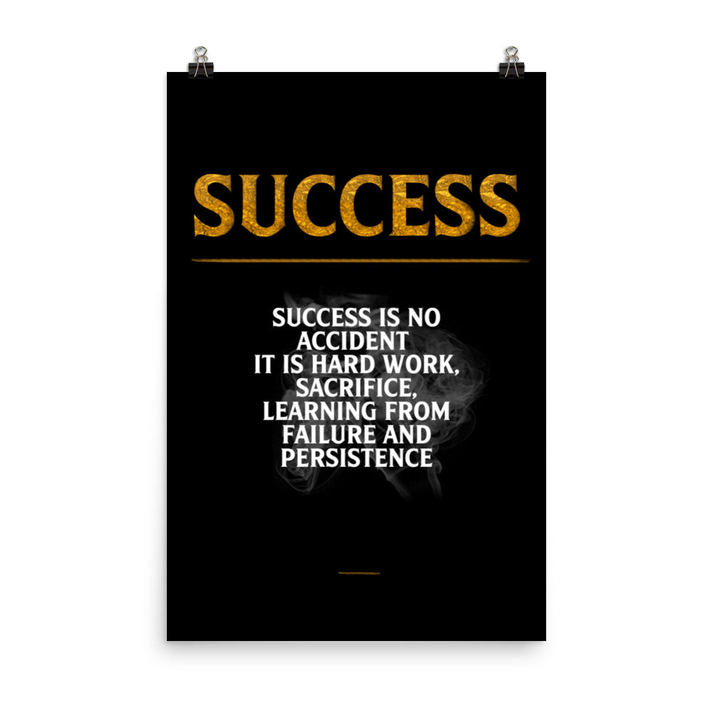 Success Motivational Poster Print