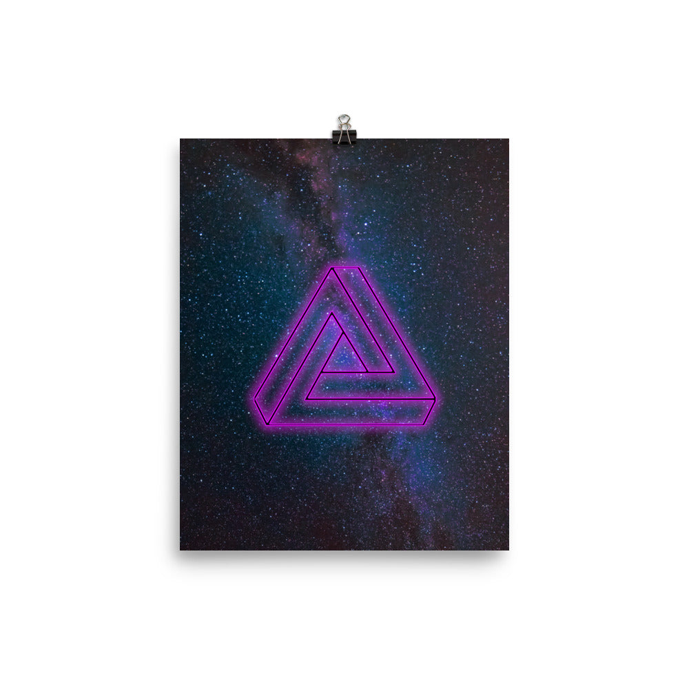 Impossible Triangle Poster Print