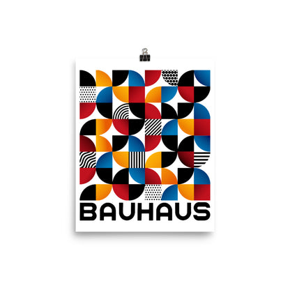 Bauhaus Movement #3 Poster Print