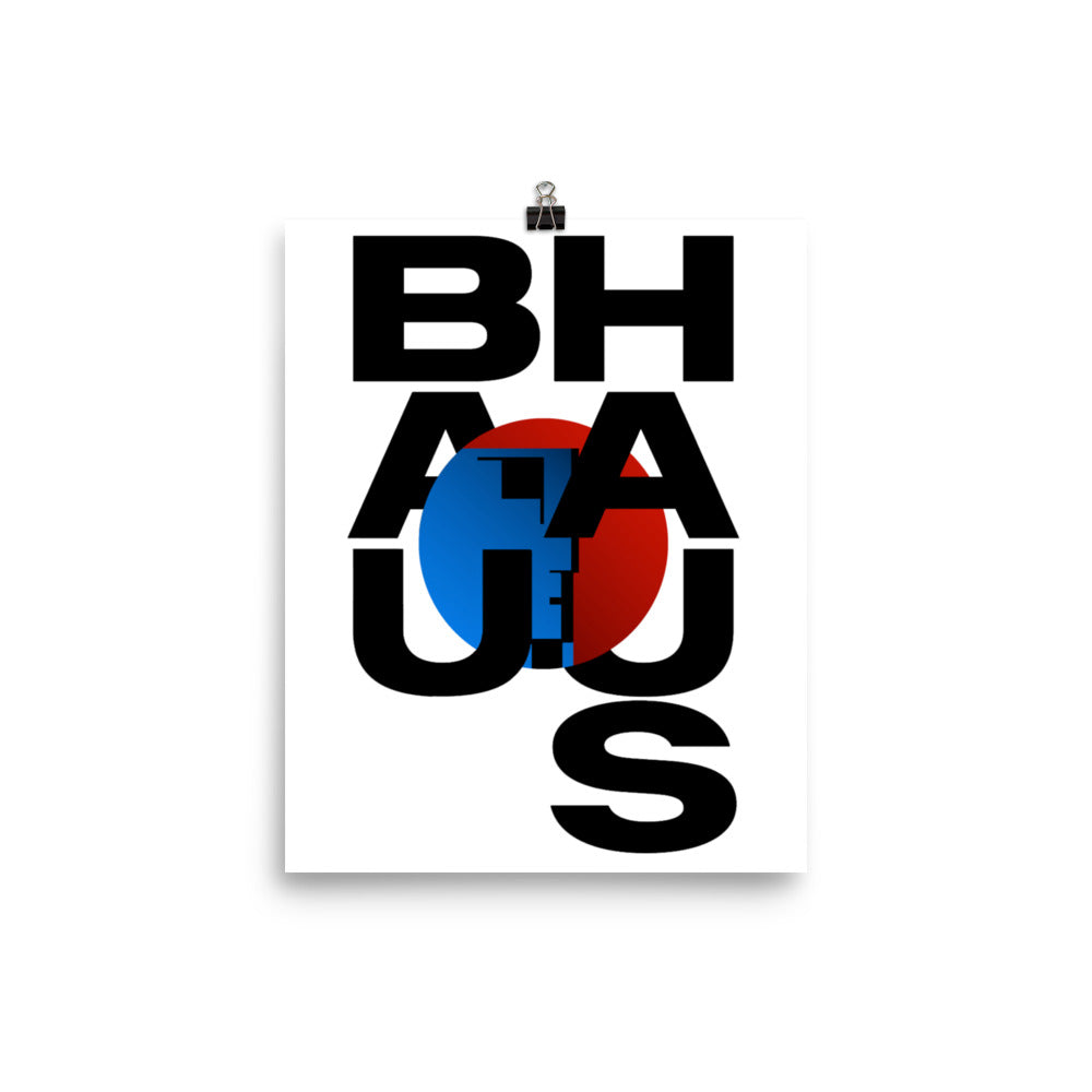 Bauhaus Bold Spot Poster Print