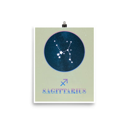 Sagittarius Zodiac Poster Print