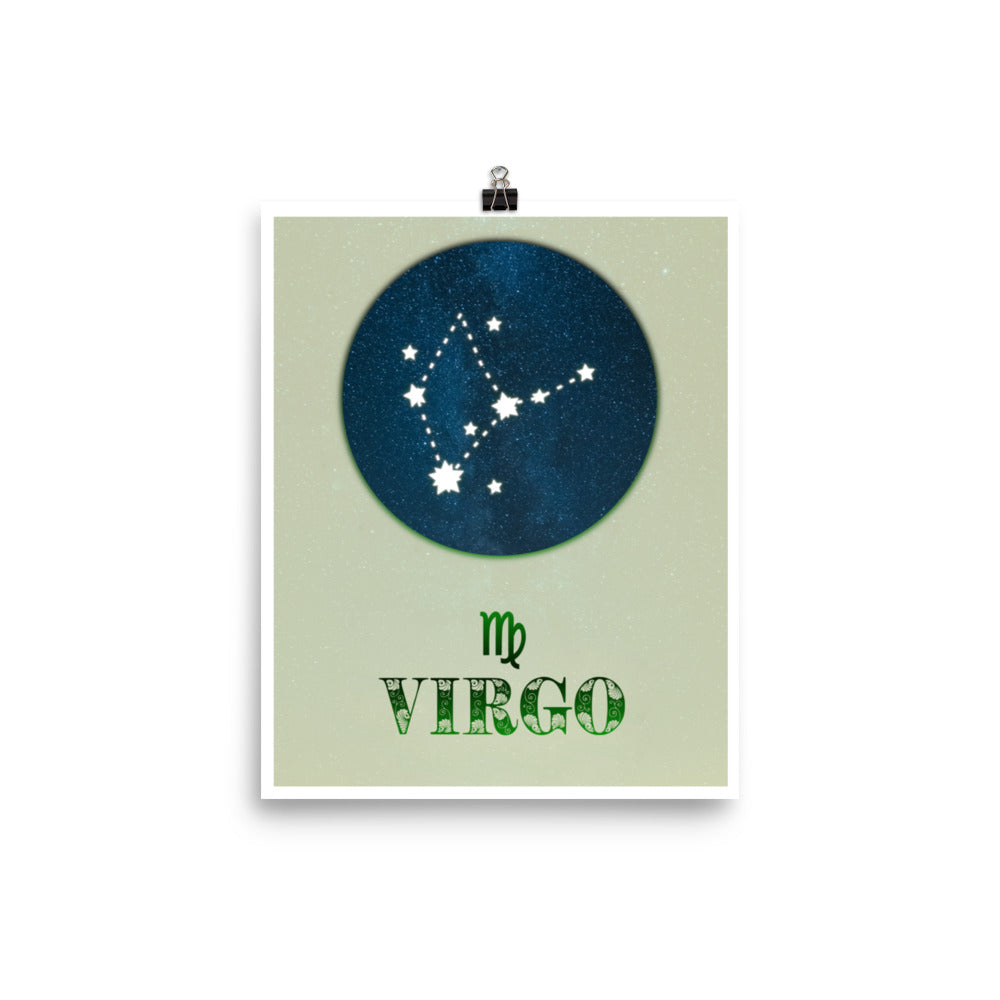 Virgo Zodiac Poster Print