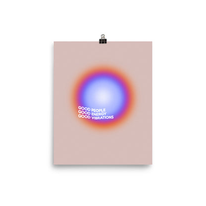 Good Vibrations Poster Print