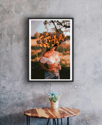 Mindful Bloom Poster Print