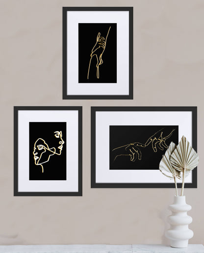 Changing Faces Framed Print