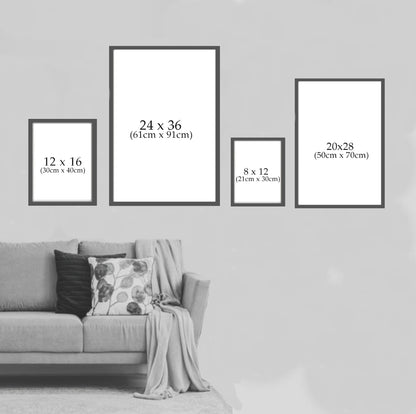 Changing Faces Framed Print