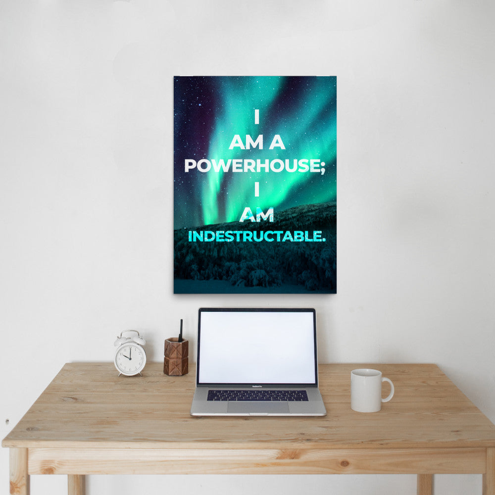 I am a Powerhouse Affirmation Poster Print