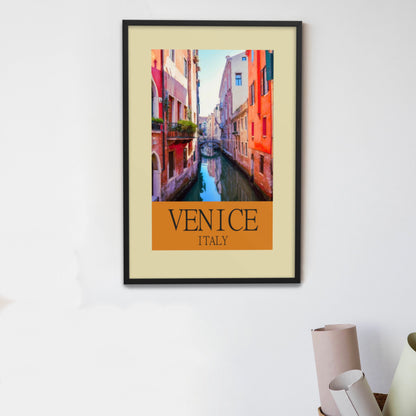 Vacation in Venice, Italy Framed Print