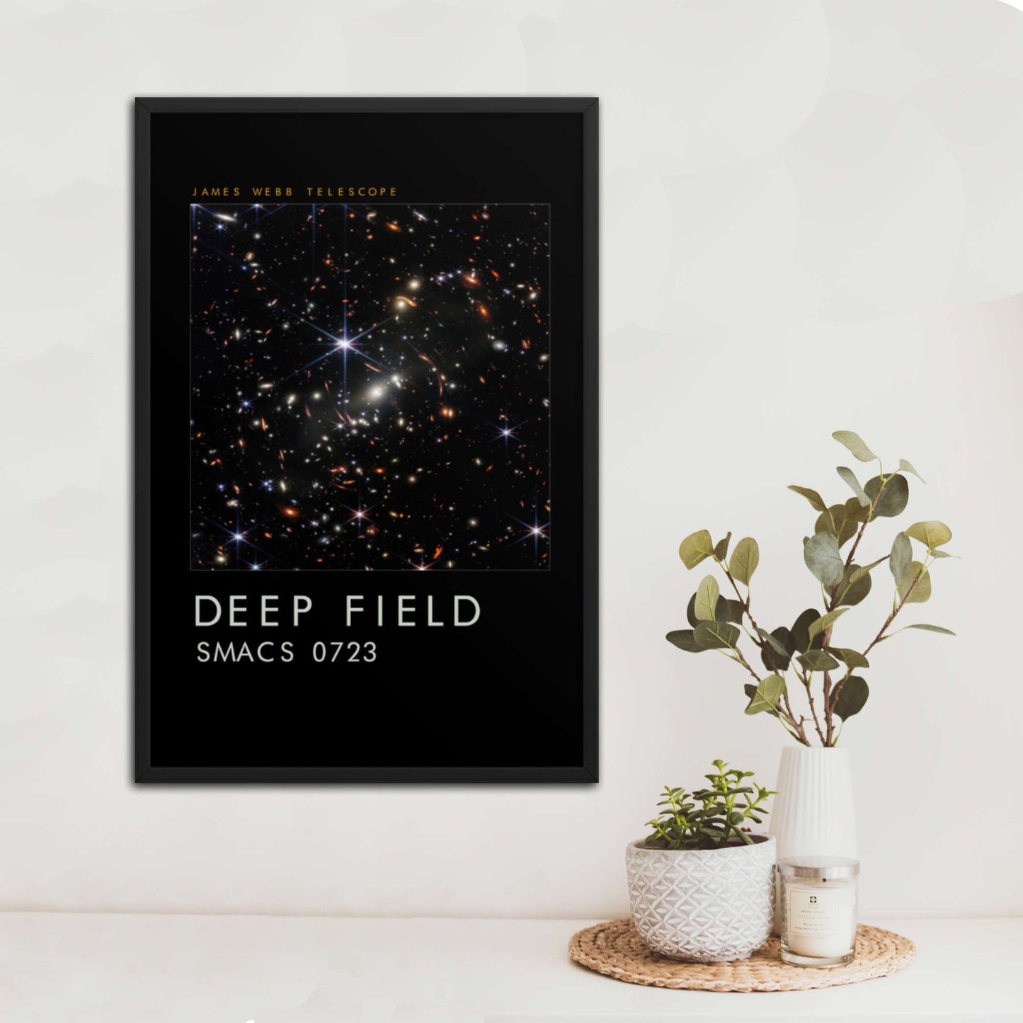 Webb's First Deep Field Framed Print 