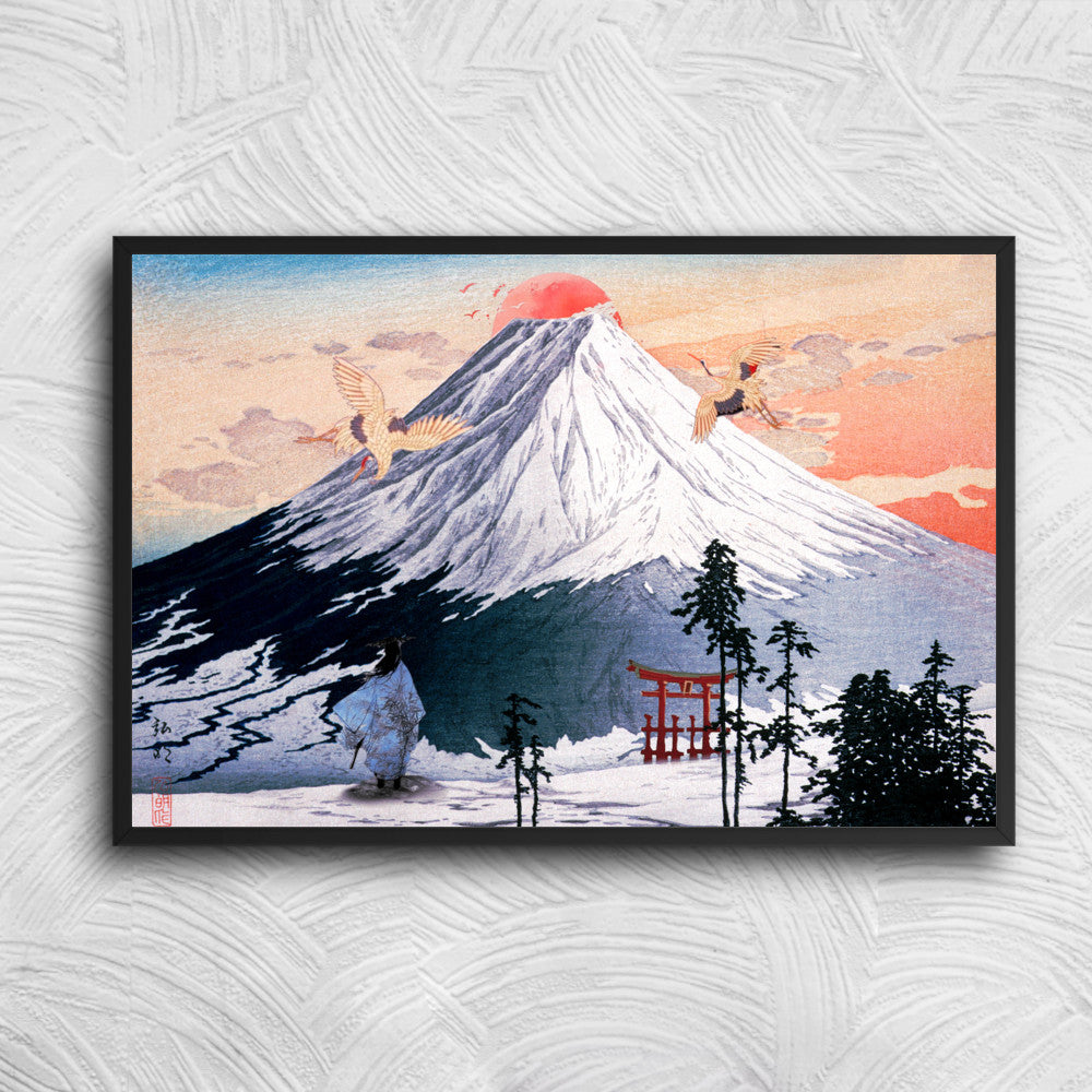 The Great Mountain Top Poster Print