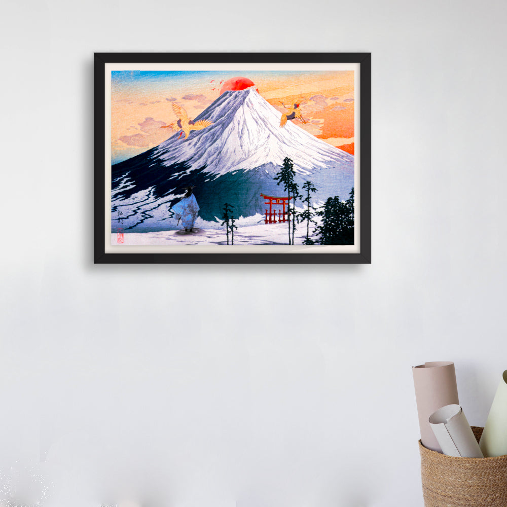 The Great Mountain Top Poster Print