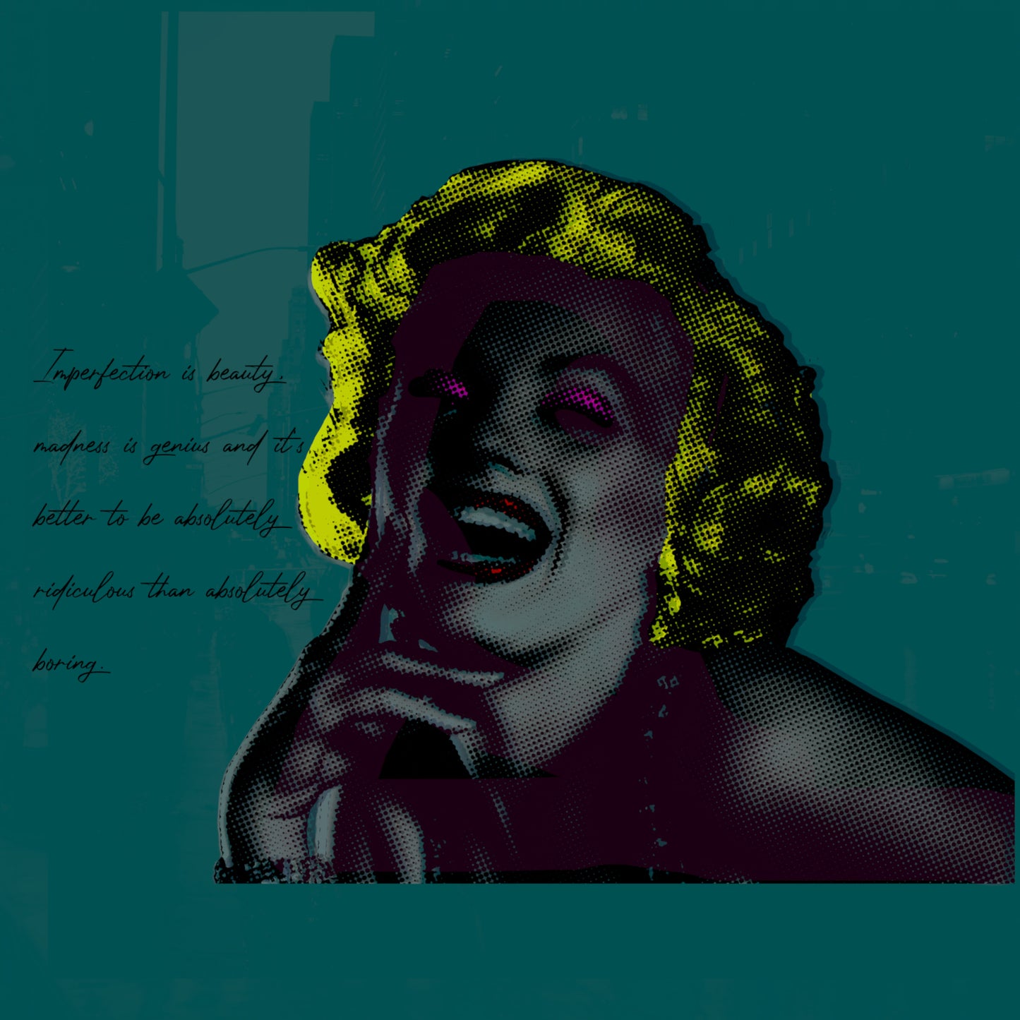 Marilyn Pop Art Canvas Print