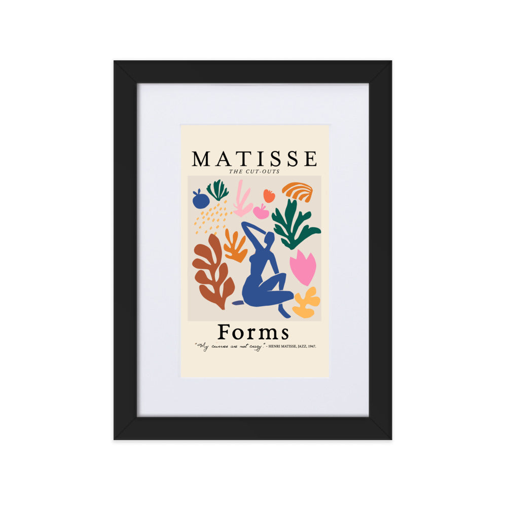 Matisse Forms Framed Print