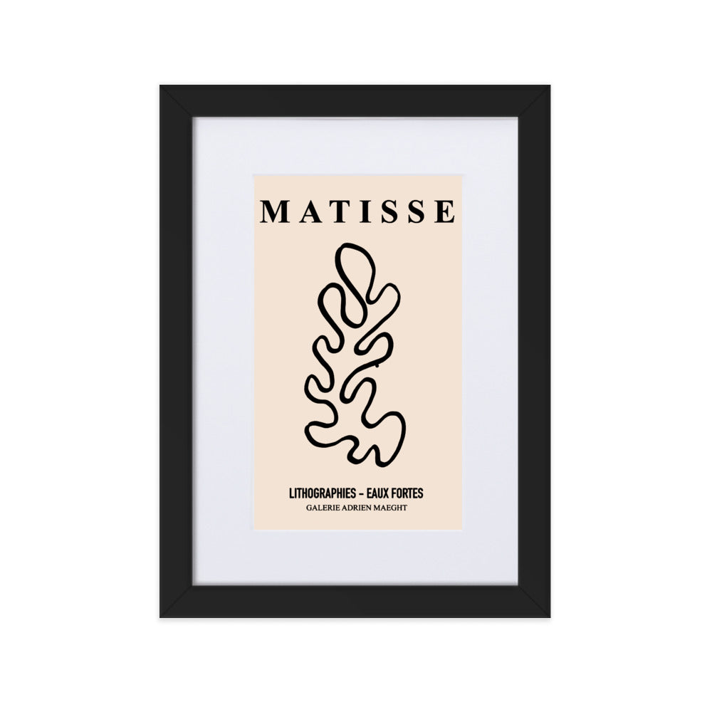 Matisse Eaux Fortes Framed Print