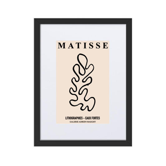 Matisse Eaux Fortes framed wall art print 