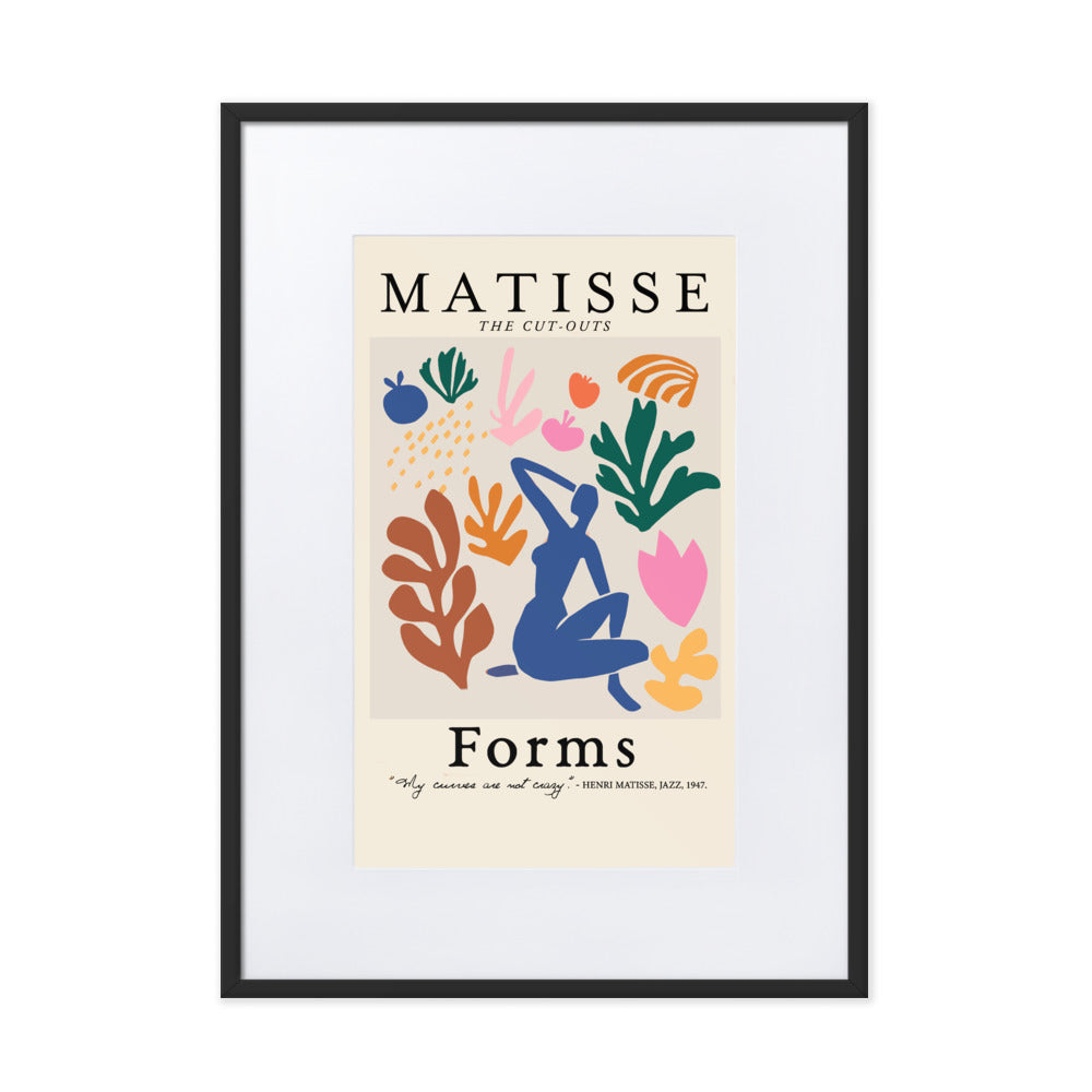 Matisse Forms Framed Print