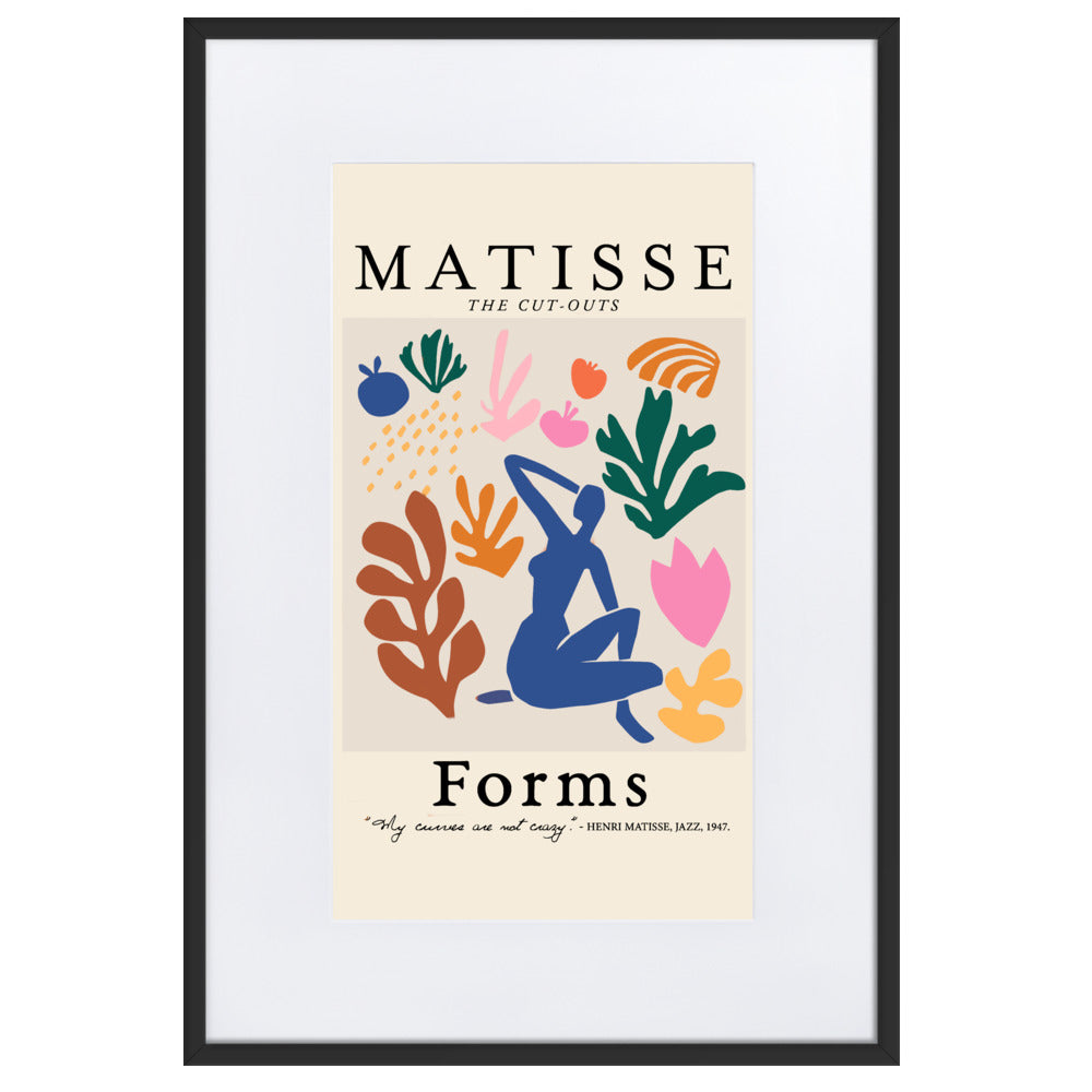 Matisse Forms Framed Print