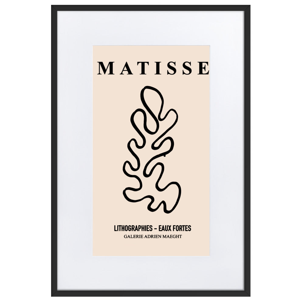 Matisse Eaux Fortes Framed Print