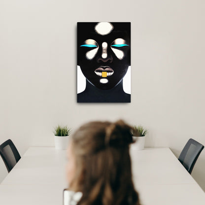 New World Being Canvas Print