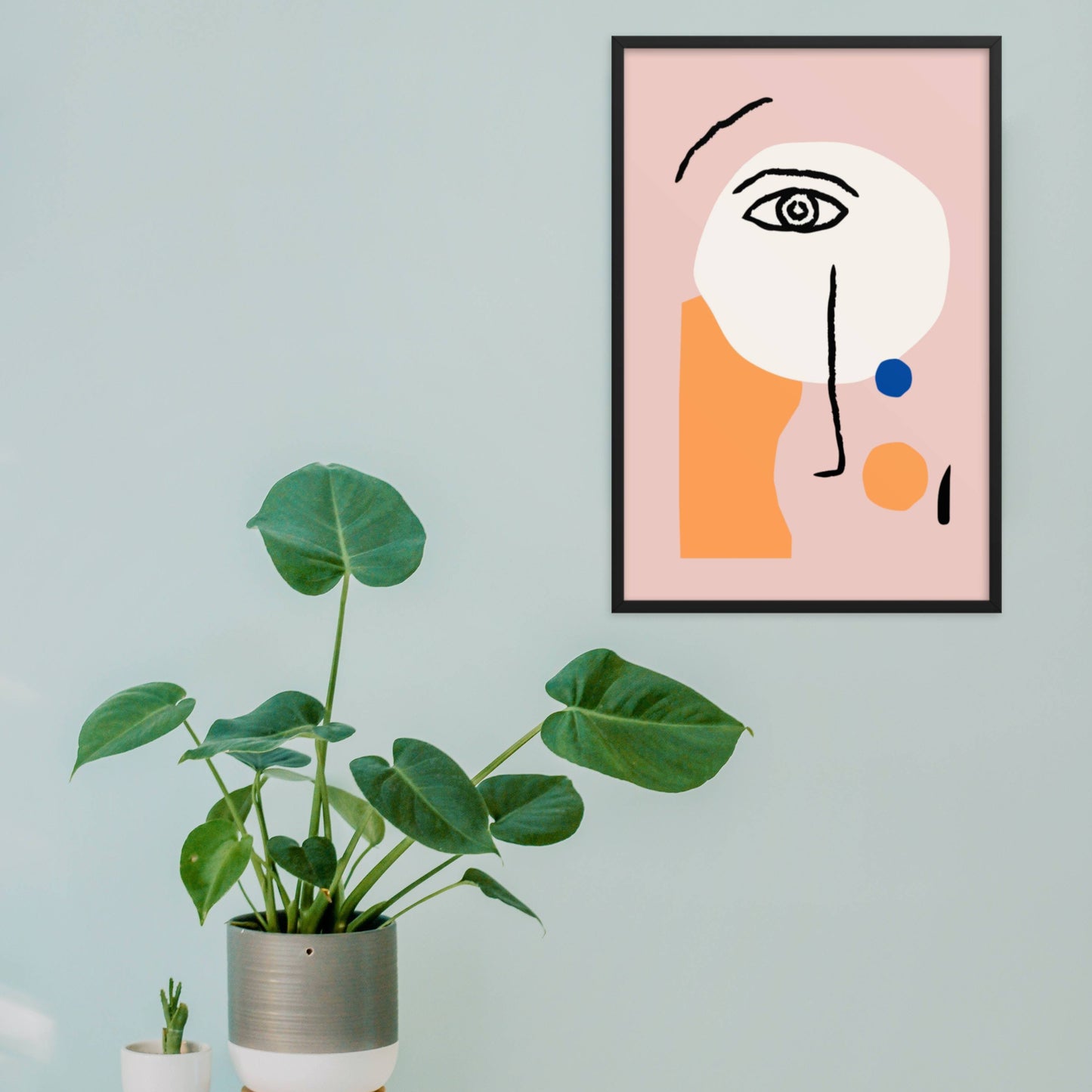 Picasso Inspired Framed Print