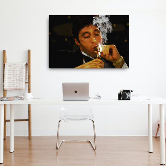 Montana Scarface Canvas Print