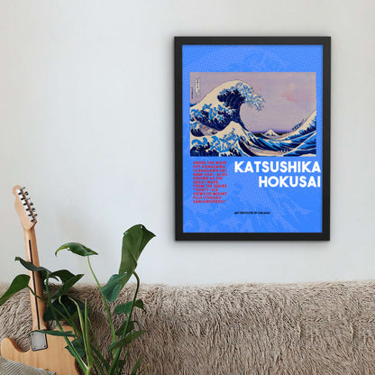 The Great Wave Off Kanagawa - Hokusai Framed poster